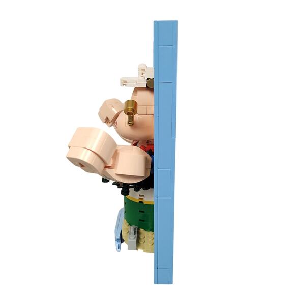 Pantasy Popeye The Sailor 3D Portrait Set 8" 99% Complete Missing Box EUC - Picture 6 of 10